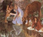 Edgar Degas Mlle Eugenie Fiocre in the Ballet oil